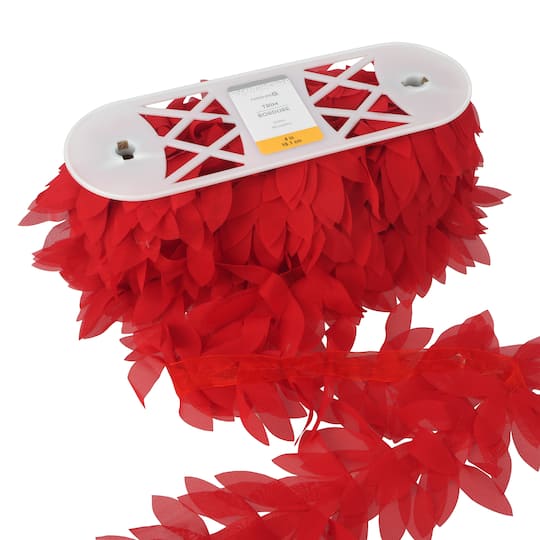 4" Chiffon Leaf Trim Ribbon by Celebrate It